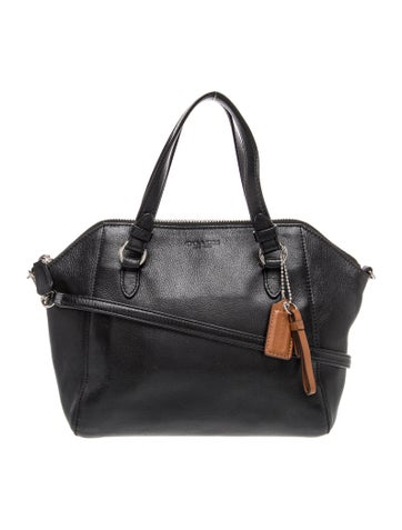 Leather Top Handle Bag