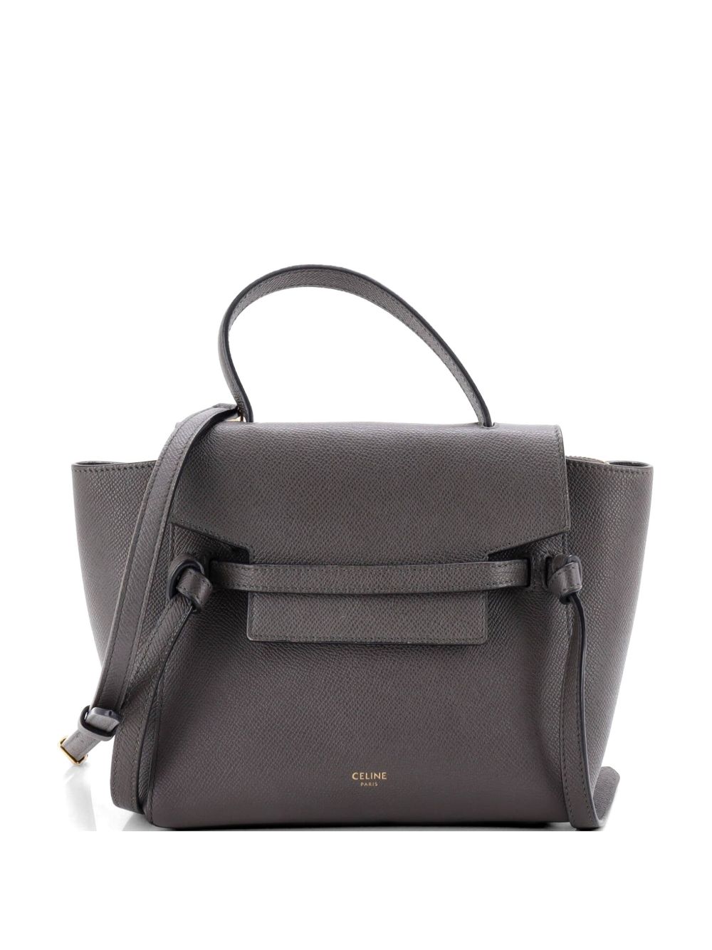 Celine Belt Bag Textured Leather Nano shoulder bag
