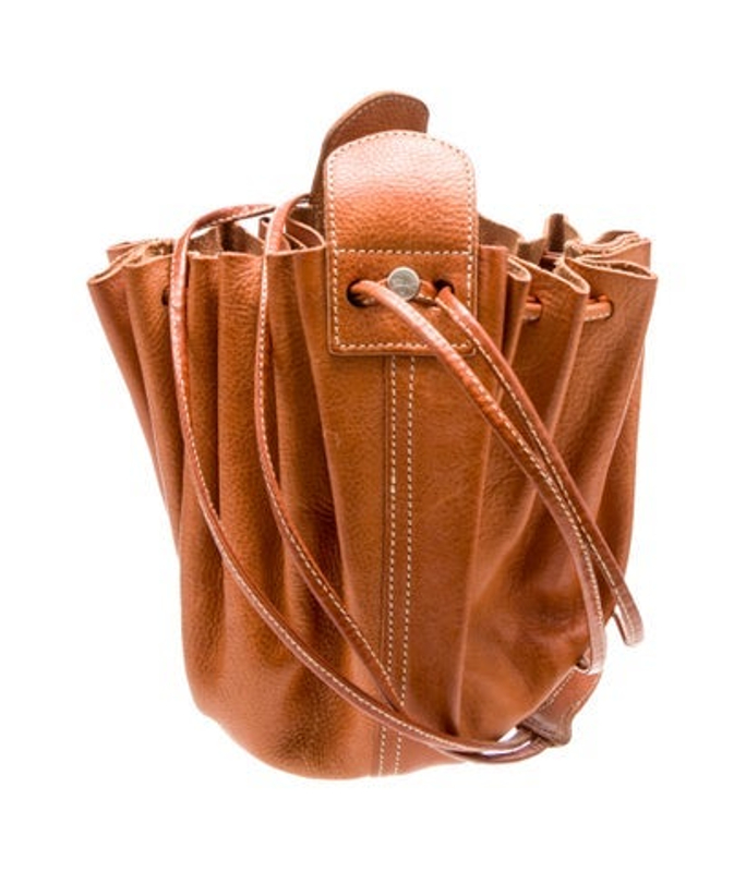 Il Bisonte Bisonte Leather Bucket Bag