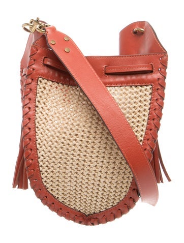 Raffia Bucket Bag