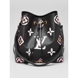 Louis Vuitton Black Monogram Canvas Wild at Heart NeoNoe Bag