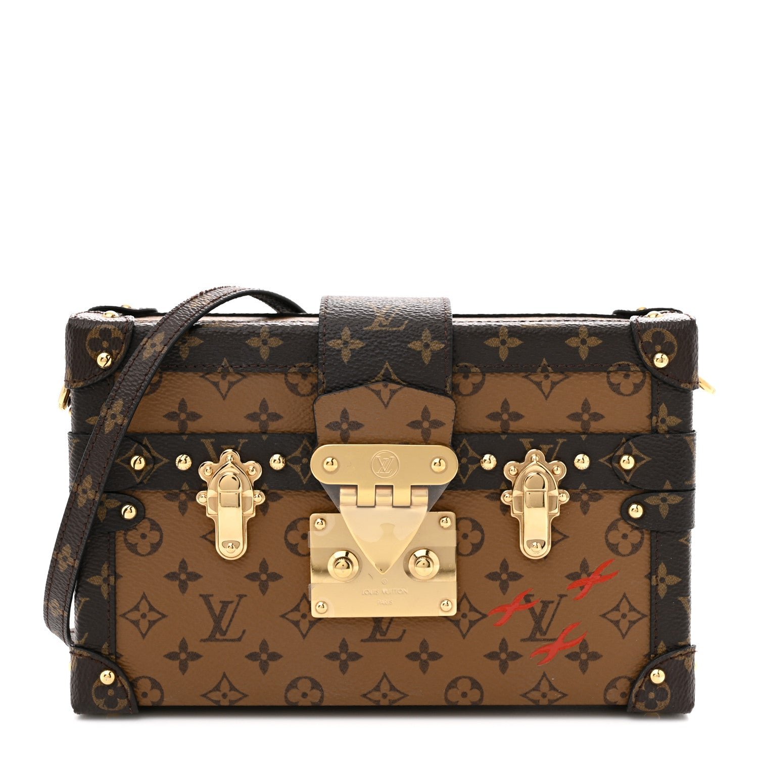 Louis Vuitton Louis Vuitton Reverse Monogram Petite Malle