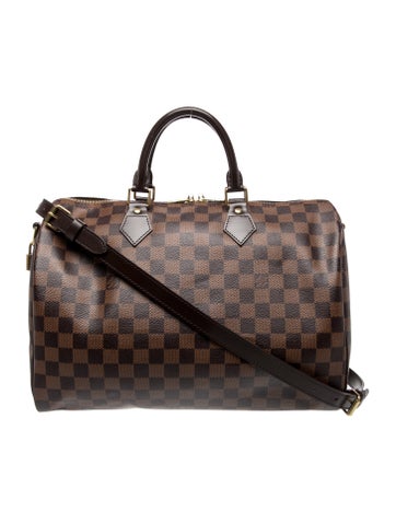 Damier Ebene Speedy Bandouliere 35