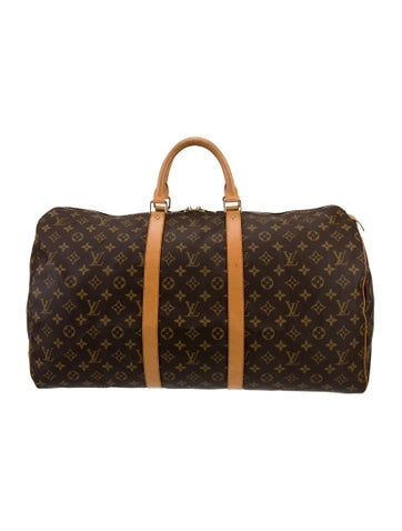 Louis Vuitton LV Monogram Keepall 55 Vintage