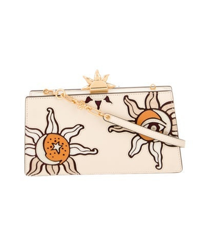 Tory Burch Burch Leather Minaudiere