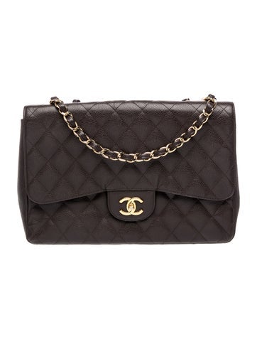 Jumbo Classic Single Flap Bag