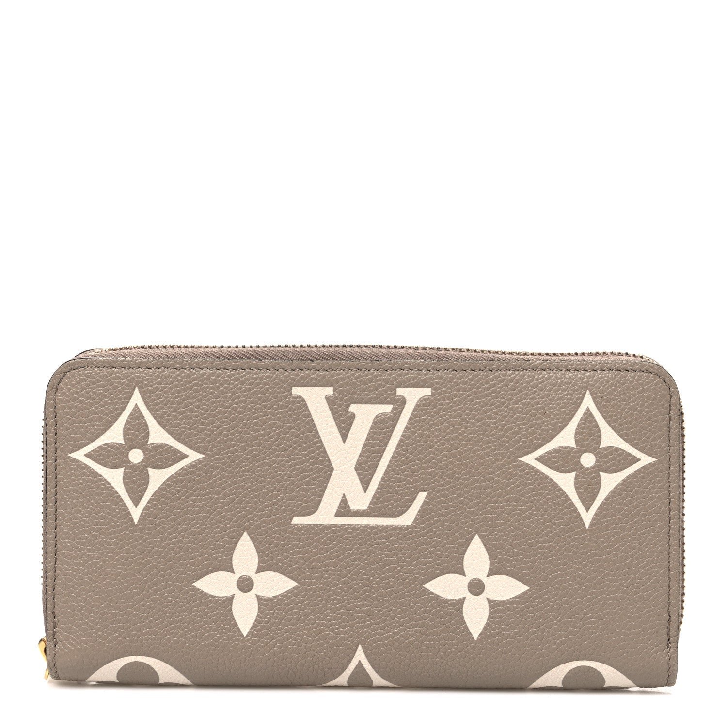 Louis Vuitton Empreinte Monogram Giant Zippy Wallet Tourterelle Creme