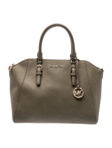Leather Top Handle Bag