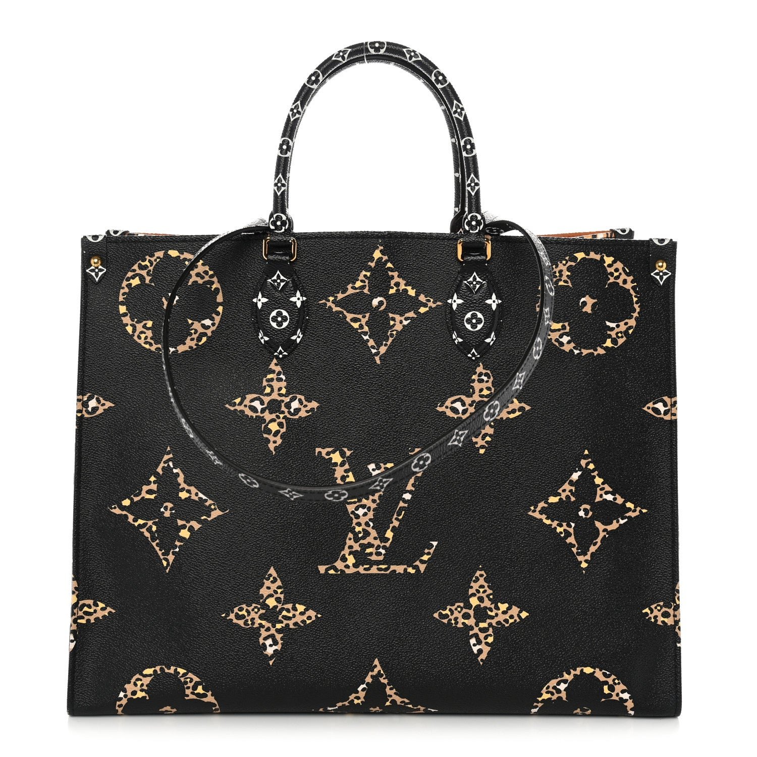 Louis Vuitton Monogram Giant Jungle Onthego GM Black