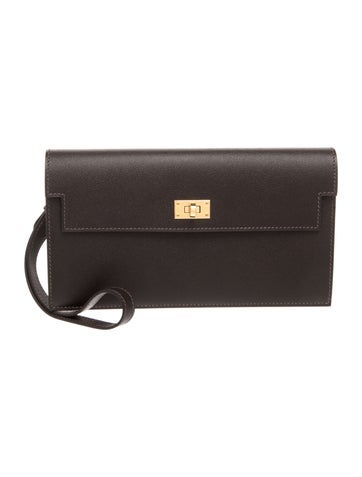 Kelly Pocket Long Wallet w/ Wrist Strap