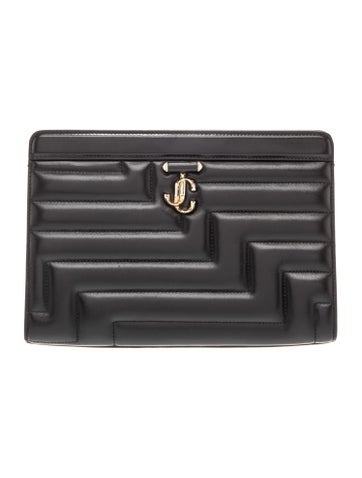 Leather Avenue Quilted Pouch