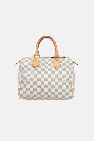 2012 Damier Azur Speedy 25 Bag