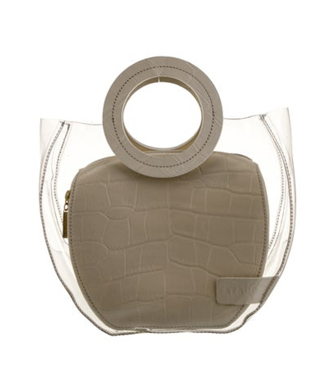 Staud Pvc Top Handle Bag