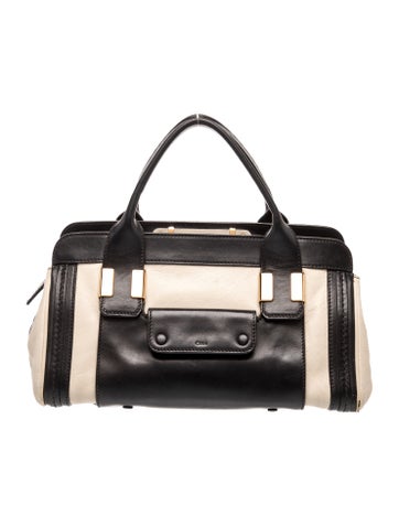 Leather Top Handle Bag