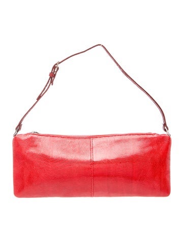 Valentino Lizard Top Handle Bag Vintage
