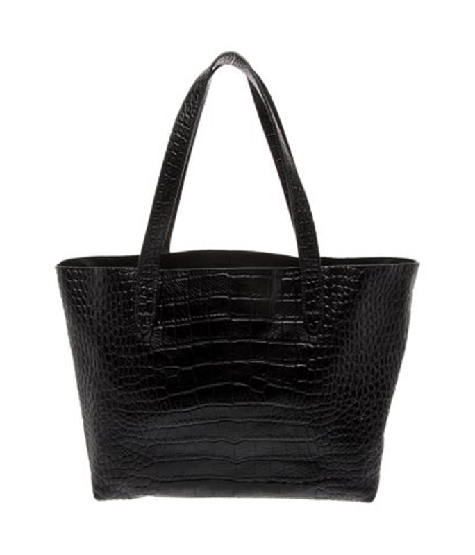 Cuyana Embossed Leather Tote