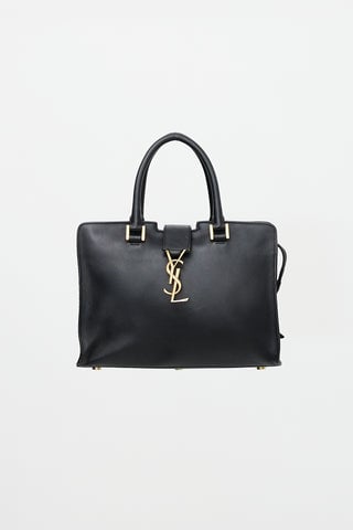 Leather Baby Cabas Bag