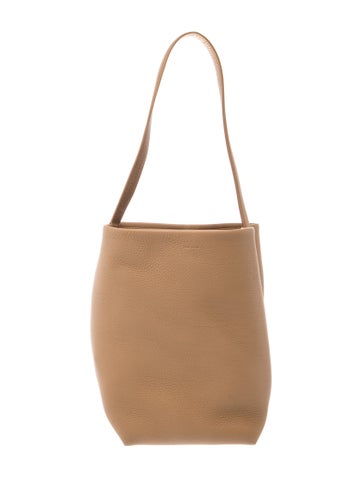 The Row Leather N/S Park Tote Medium