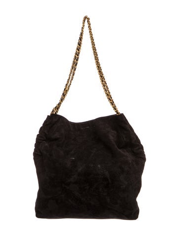 Suede Evening Bag