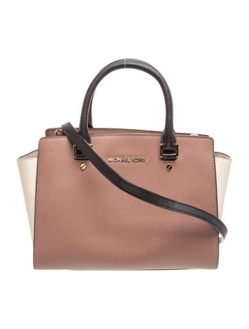 Leather Top Handle Bag
