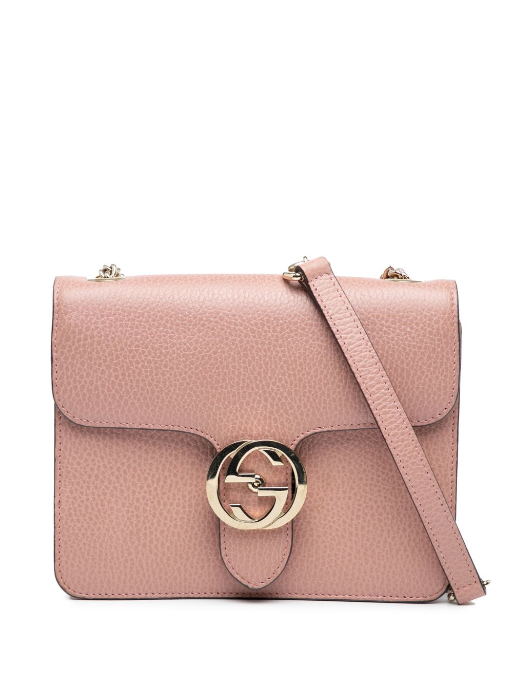 2016-2025 Small Dollar Calfskin Interlocking G crossbody bag