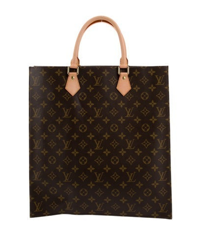 Louis Vuitton Vuitton Lv Monogram Sac Plat Vintage