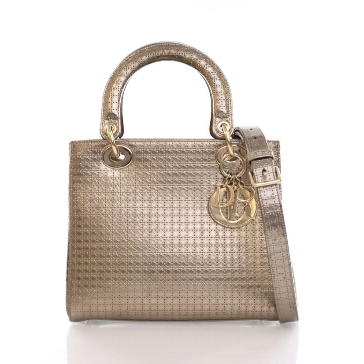Dior Medium Micro-Cannage Lady Dior