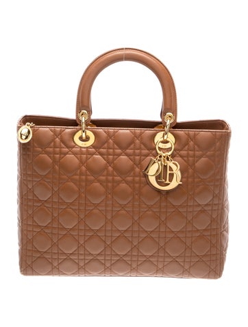 Cannage Lady Dior Large Vintage
