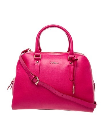Leather Top Handle Bag