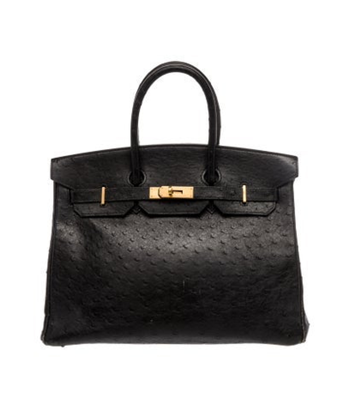 Hermes Ostrich Birkin 35