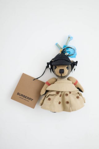 Trench Coat Thomas Bear Keychain