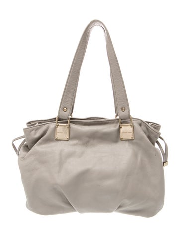 Leather Top Handle Bag