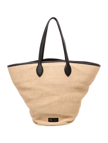 Khaite Raffia Tote Medium