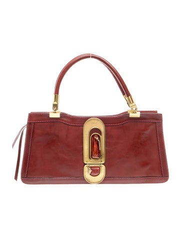 Chloe Leather Top Handle Bag