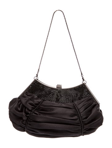 Badgley Mischka Satin Evening Bag