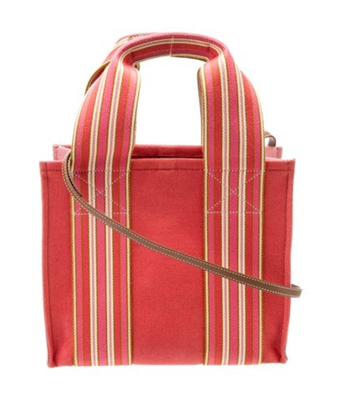 Loro Piana Piana Canvas Suitcase Stripe Mini