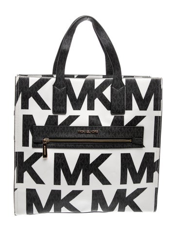 Embossed Leather Tote