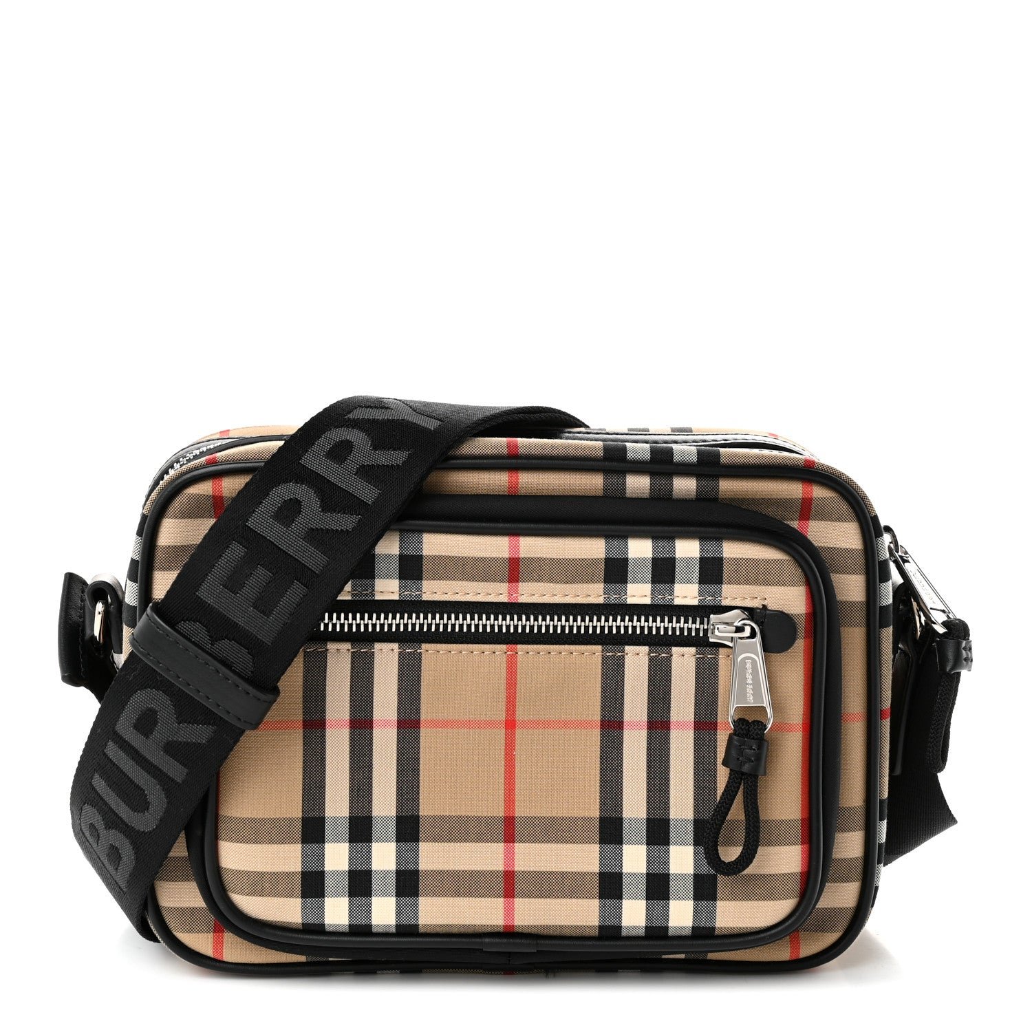 Burberry Canvas Check Paddy Messenger Archive Beige