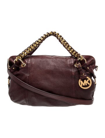 Leather Top Handle Bag