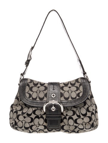 Coach Canvas Shoulder Bag