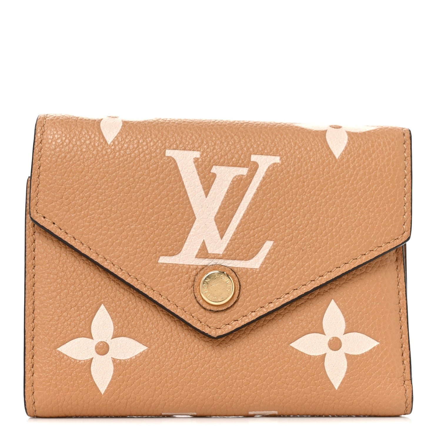 Louis Vuitton Empreinte Monogram Giant Victorine Wallet Arizona Creme
