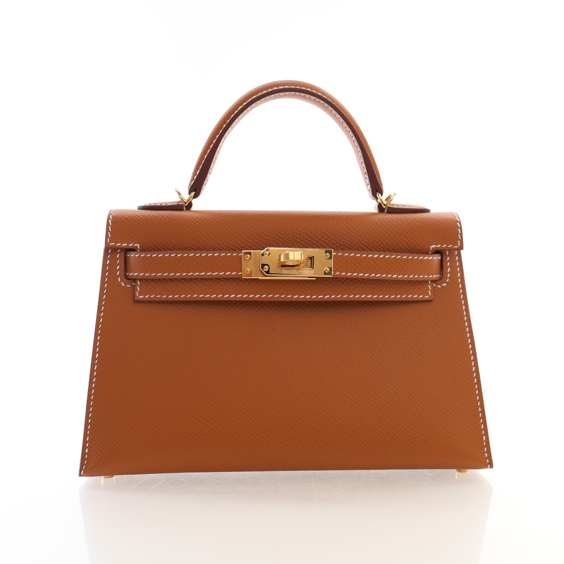Hermes Gold Epsom Mini Kelly 20