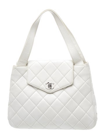 CC Quilted Flap Tote