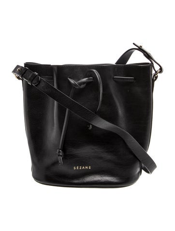 Leather Bucket Bag