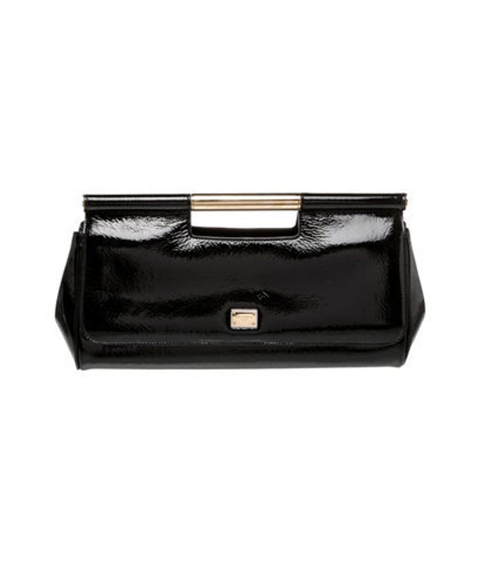 Dolce & Gabbana Gabbana Patent Leather Clutch