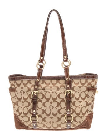 Coach Canvas Shoulder Bag