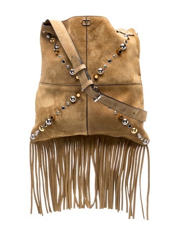 Suede Shoulder Bag