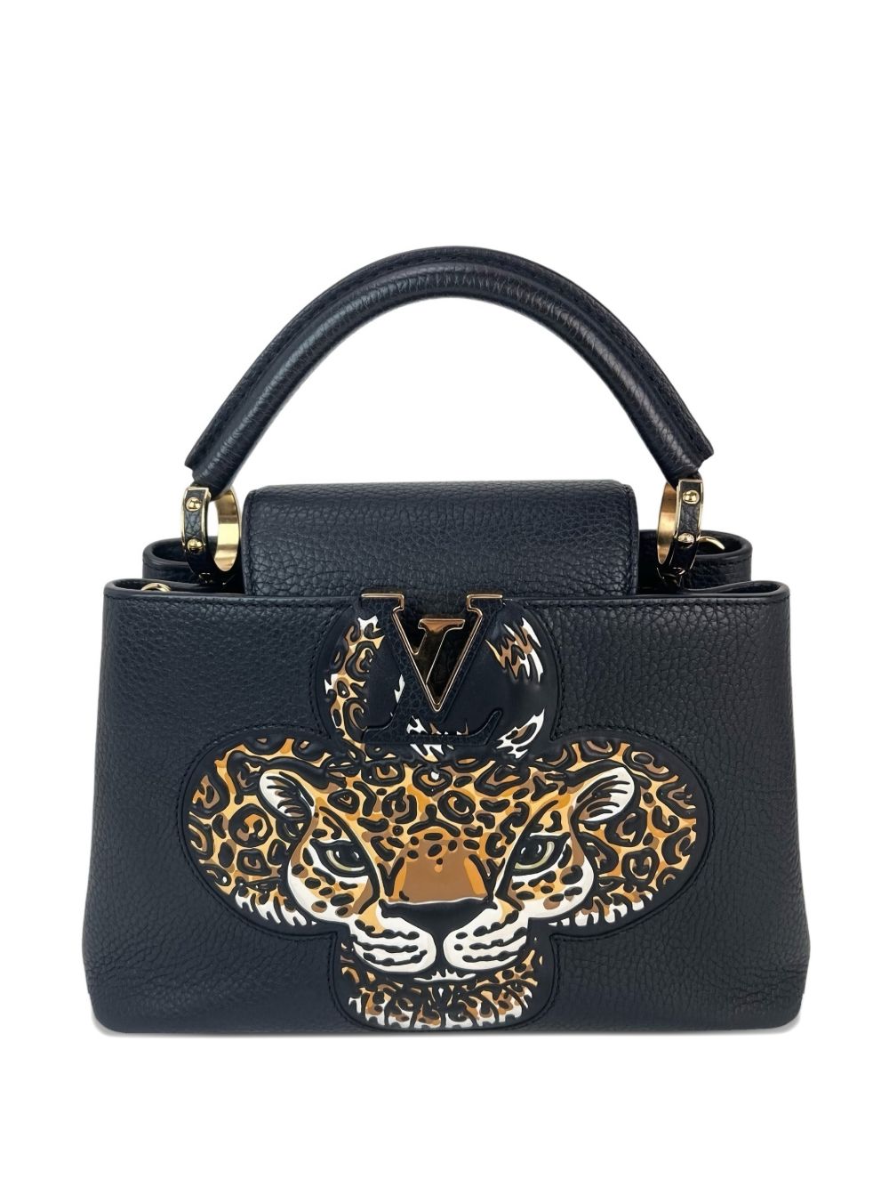 BB Capucines Trapped Leopard tote bag