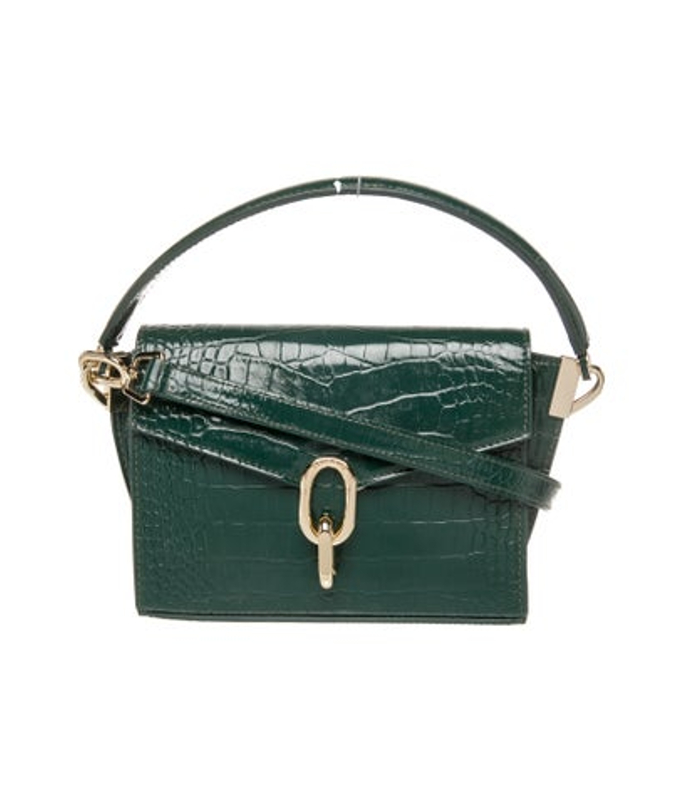 Anine Bing Bing Embossed Leather Crossbody Bag