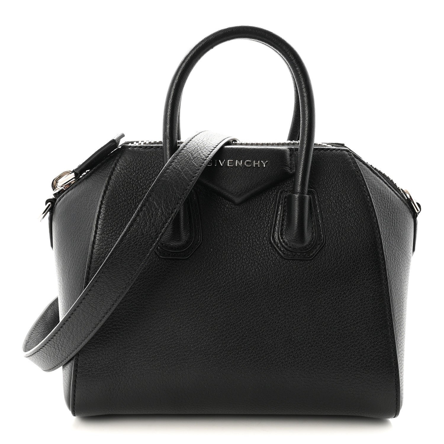 Sugar Goatskin Mini Antigona Black